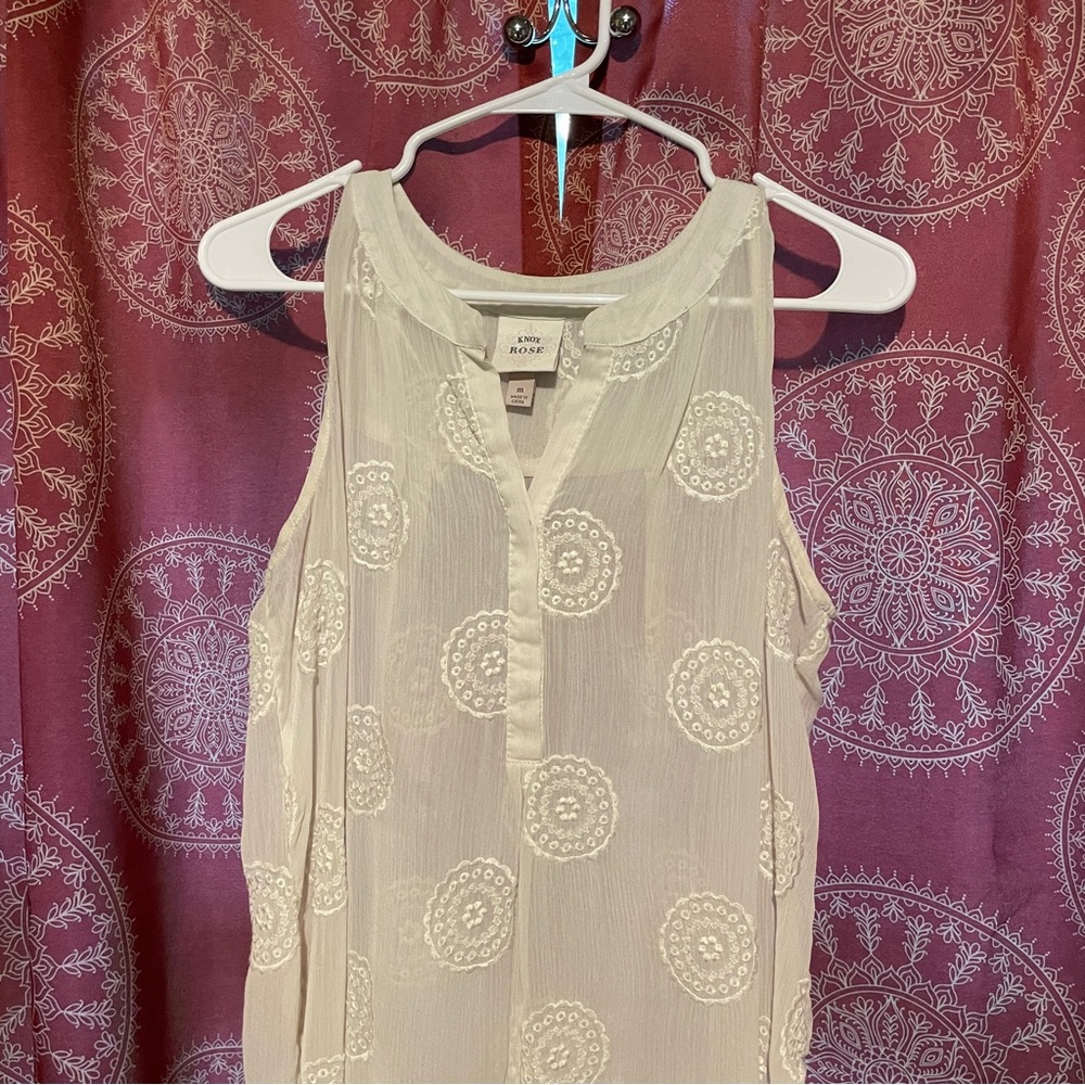 Long mandala tank top